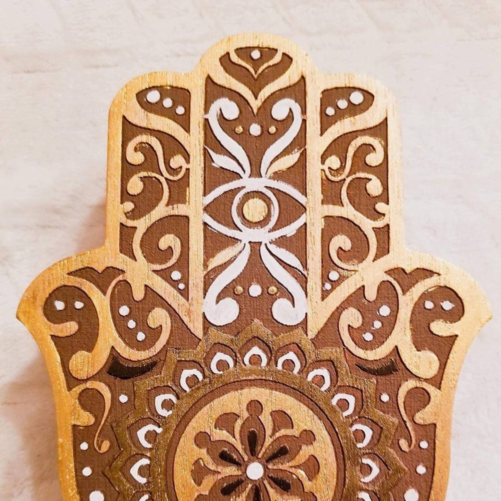 Hand Hamsa Jewelry/Stone Box
